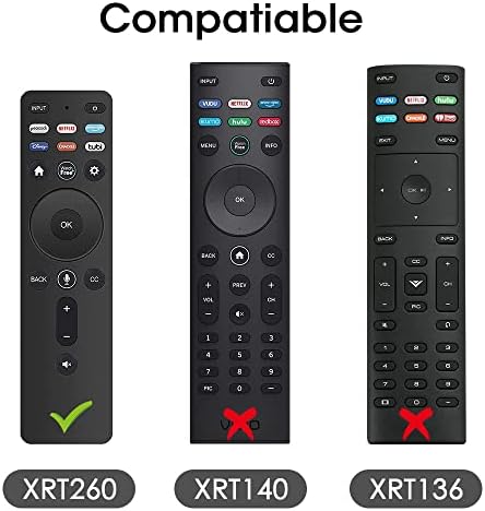 [2 חבילה] כיסוי מארז מגן עבור Vizio XRT260 טלוויזיה חכמה מרחוק 2021, עבור Vizio XRT260 V-Series
